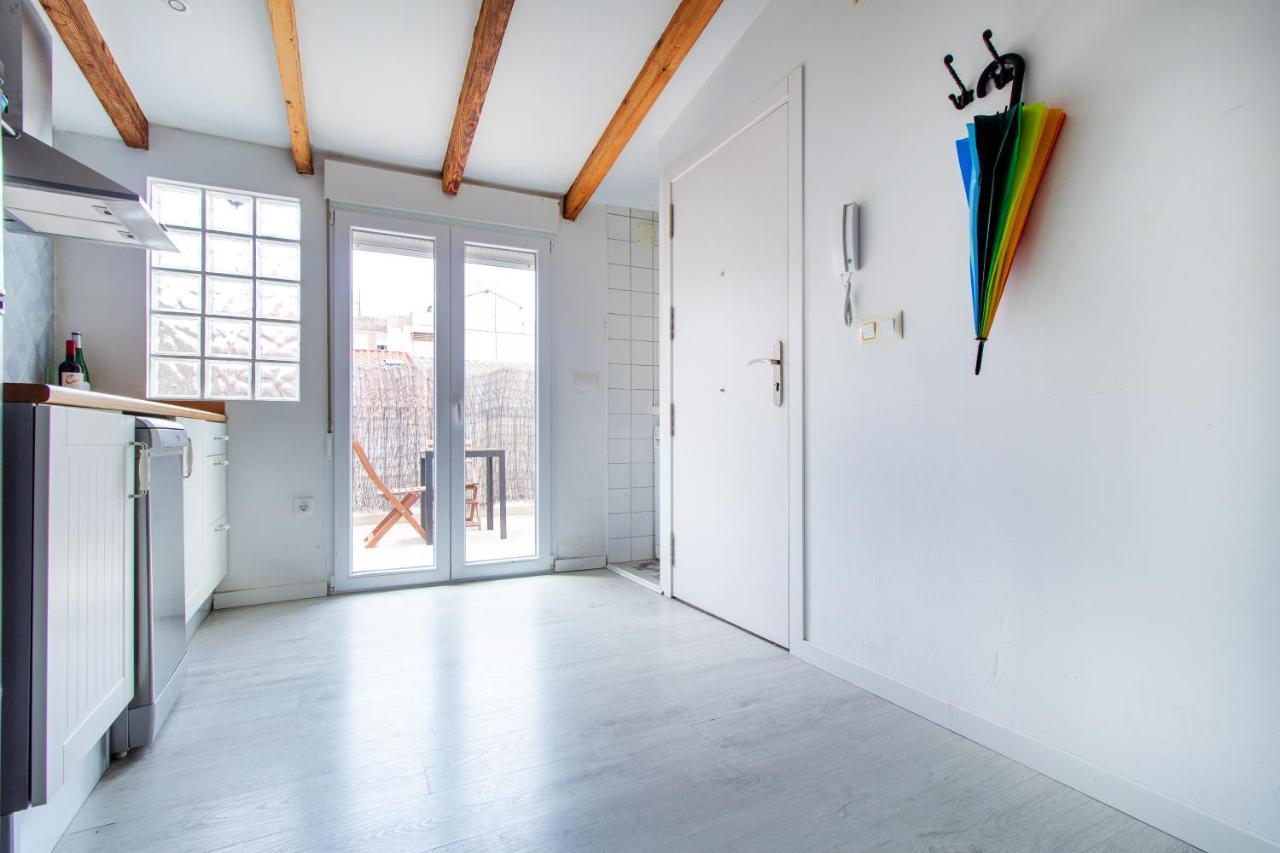 Apartamento Chic Loft con terraza privada en la playa Valencia Exterior foto