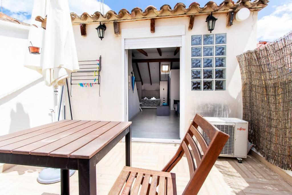 Apartamento Chic Loft con terraza privada en la playa Valencia Exterior foto