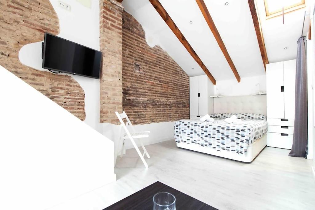 Apartamento Chic Loft con terraza privada en la playa Valencia Exterior foto